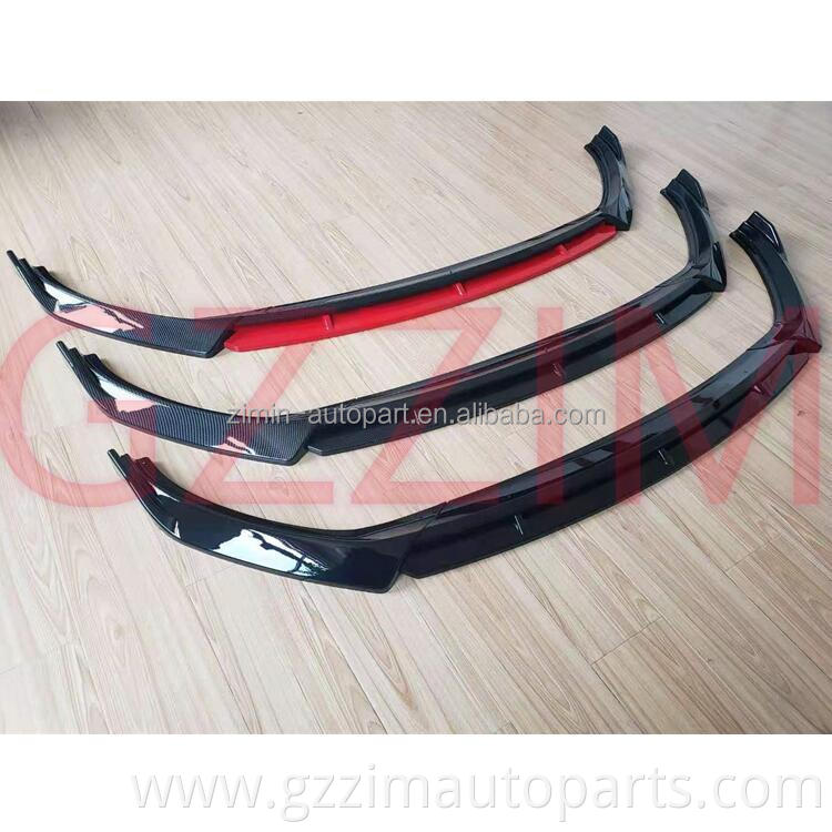 ABS Plastic Front Lip Front Bumper Lip For Soluto Pegas Kia